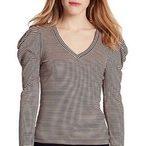 🌈 6/$60, NWT, Ella Moss, Beige & Black, Pullover, S…